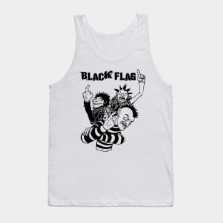 Punk Rock Man Of Black Flag Tank Top